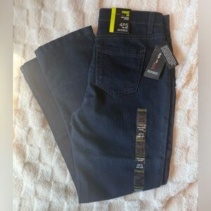 Style & Co. Women's Dark Blue Straight Leg Jeans.  Size 4P Short.
